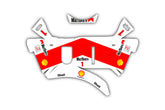 "Marlboro Ayrton Senna" Sticker kit Thrustmaster T-GT 1 & 2